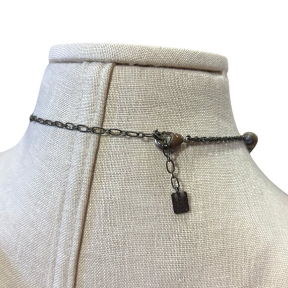 Ayala Bar Purple + Grey Necklace - Picture 2 of 3